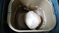 自制肉松沙拉面包做法图解3)