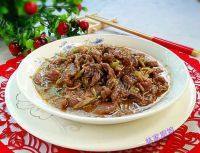 美味的沙茶牛肉