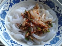 食欲满满的酸辣豌豆凉粉
