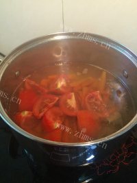 口感好的番茄鸡蛋汤做法图解4)