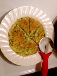 自制西葫芦煎饼做法图解10)