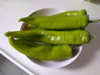 家常菜糖醋青椒做法图解1)