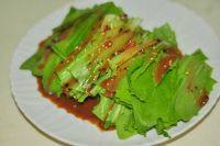 家常菜麻酱油麦菜