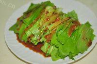 家常菜麻酱油麦菜