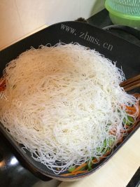 家常炒米粉做法图解6)