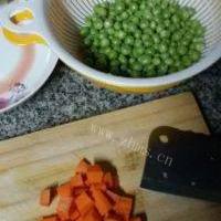 营养满分的豌豆饭的做法图解一