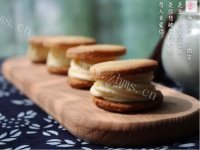 零食乳酪夹心饼干做法图解14)