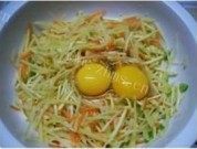 自制土豆丝鸡蛋煎饼做法图解3)