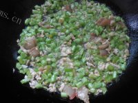 私房菜青豆角肉末做法图解5)