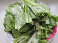家常菜蒜蓉油麦菜做法图解2)