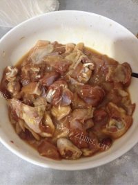 自制炸鸡米花做法图解8)