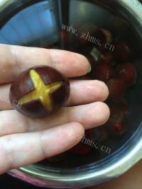 诱人的水煮板栗做法图解5)