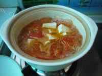 五味俱全的西红柿豆腐汤做法图解6)