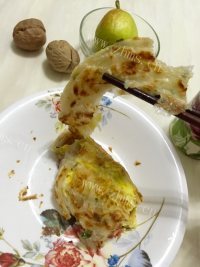 香喷喷的手抓饼做法图解7)