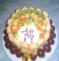 自制蜜豆戚风蛋糕