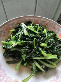 营养丰富的炒青菜