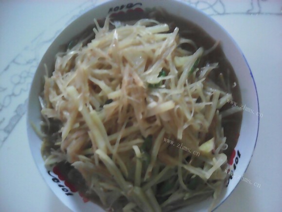 诱人的土豆丝
