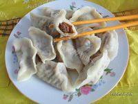 自己做的牛肉大葱水饺