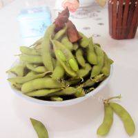 健康美食五香毛豆