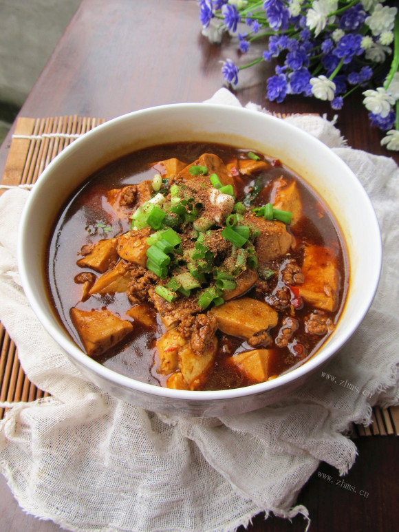 DIY肉末烧豆腐