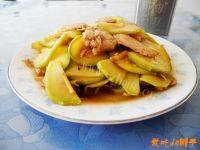家常菜西葫芦炒肉片