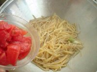 家常菜番茄土豆丝做法图解5)