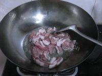 家常菜肉炒土豆片做法图解4)