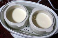 蜜豆双皮奶自制做法图解6)