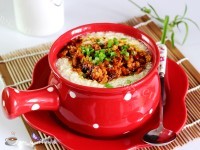 家常菜肉末豆腐羹