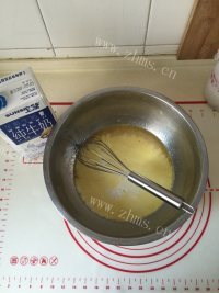 自制可可华夫饼做法图解5)