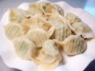 美味的韭菜水饺做法图解17)