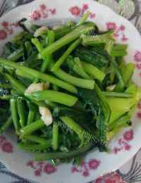家常菜炒菜心