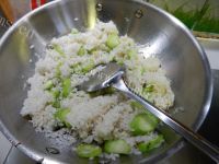 爱上丝瓜鸡蛋焗饭做法图解8)