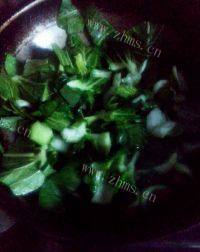 家常菜青菜香菇做法图解3)
