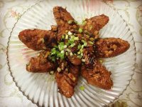 美味的麻辣鸡翅