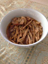 家常菜笋干炖肉