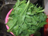 家常蒜蓉炒茼蒿菜做法图解2)