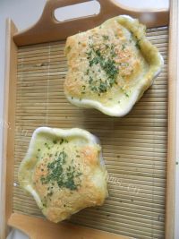 美味的奶酪焗土豆泥