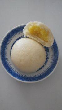 自制奶黄包