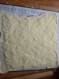 自制椰蓉面包做法图解5)