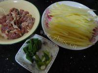 DIY-土豆炒肉片做法图解1)