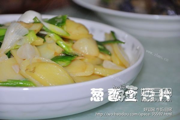 葱香土豆