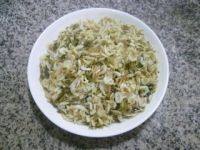 「自制」雪菜炒白虾米做法图解8)