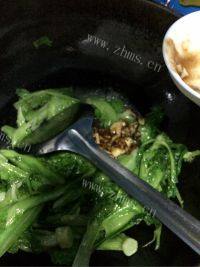 自制蚝油生菜做法图解6)