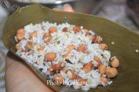 [手工美食]腊肉咸蛋杂做法图解11)