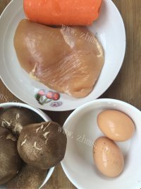营养均衡鸡肉蔬菜饼做法图解1)
