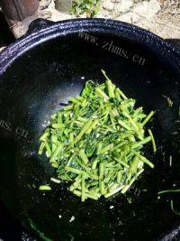 家常菜素炒空心菜