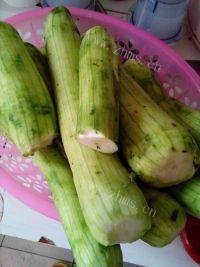 家常菜丝瓜炒豆腐做法图解2)
