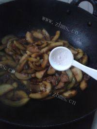 葫子炒肉做法图解7)