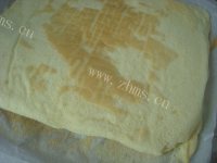 我的蛋糕卷做法图解9)